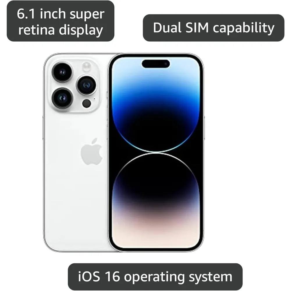 Mobile & Tablet Accessories - Восстановленный оригинальный Apple iPhone 14 Pro