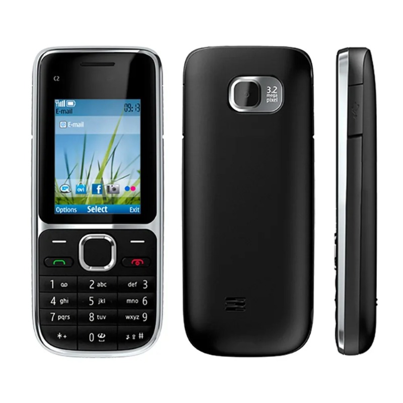 Mobile & Tablet Accessories - Восстановленный мобильный телефон Nokia C2-01, не